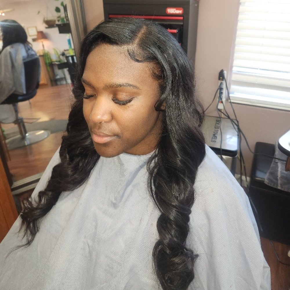 Sew-in with leave out at Hair by Twan Walker @Chic Boutique Columbia, Tn in Columbia, TN