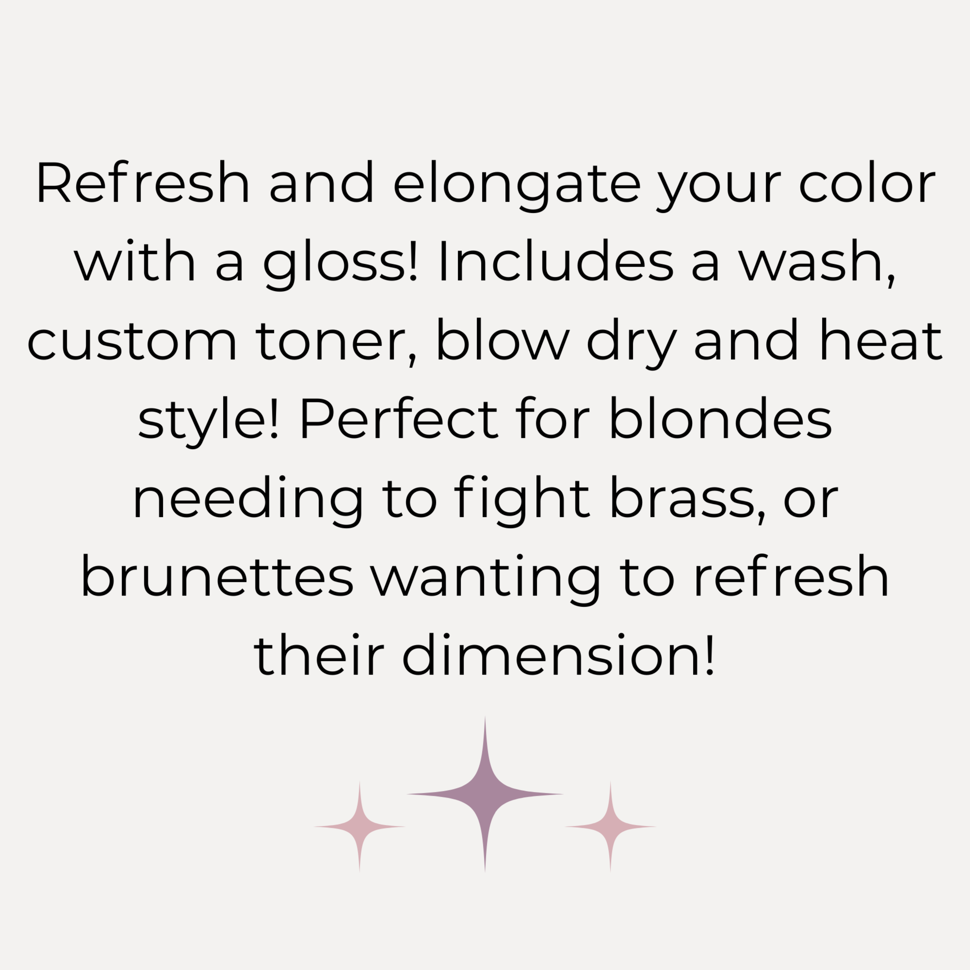 Wash & gloss at Looks By Lacie in Connersville, IN