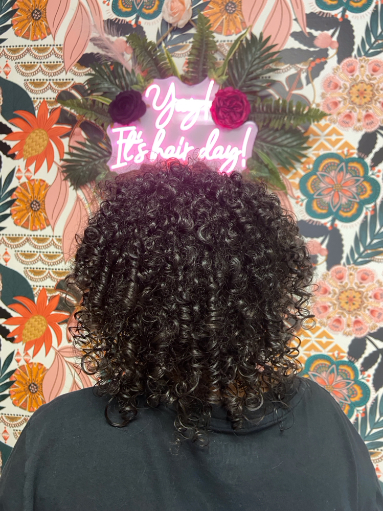 Curly Haircut