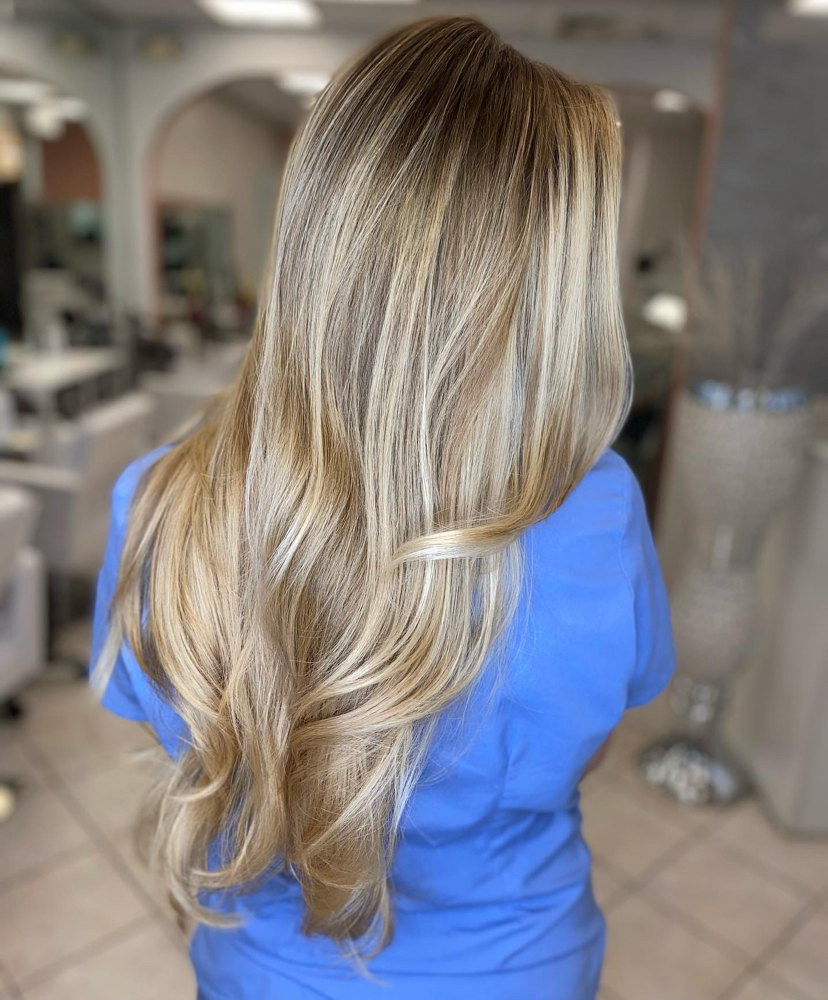 The Balayage Blonde Look