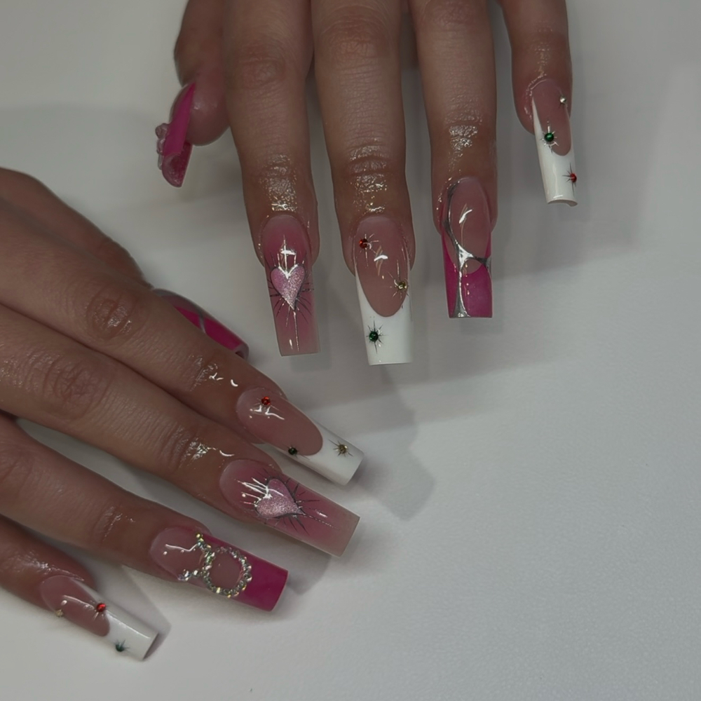 LONG ACRYLIC FULL SET