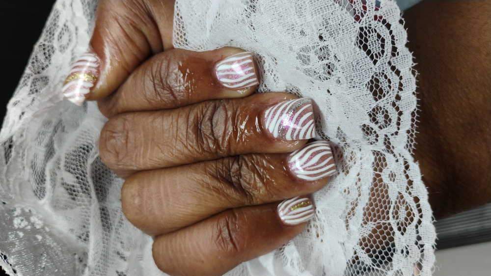 Gel-X natural short at Deezgoodnailz in Timonium, MD
