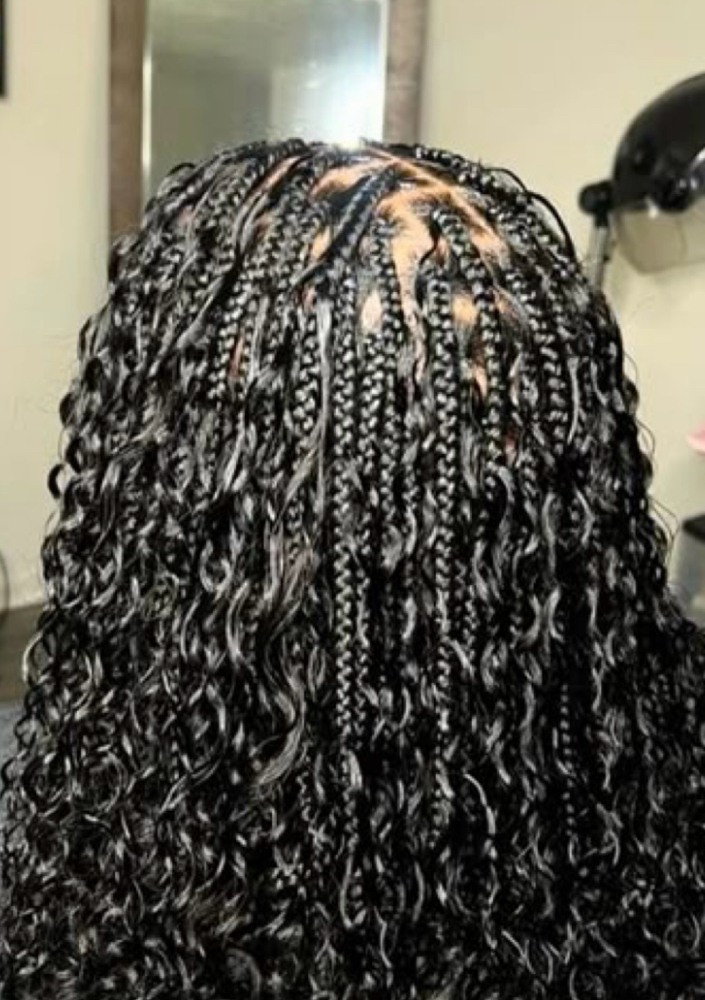 Boho Knotless Bob at NAY HAIR BRAIDING in Springhill, FL