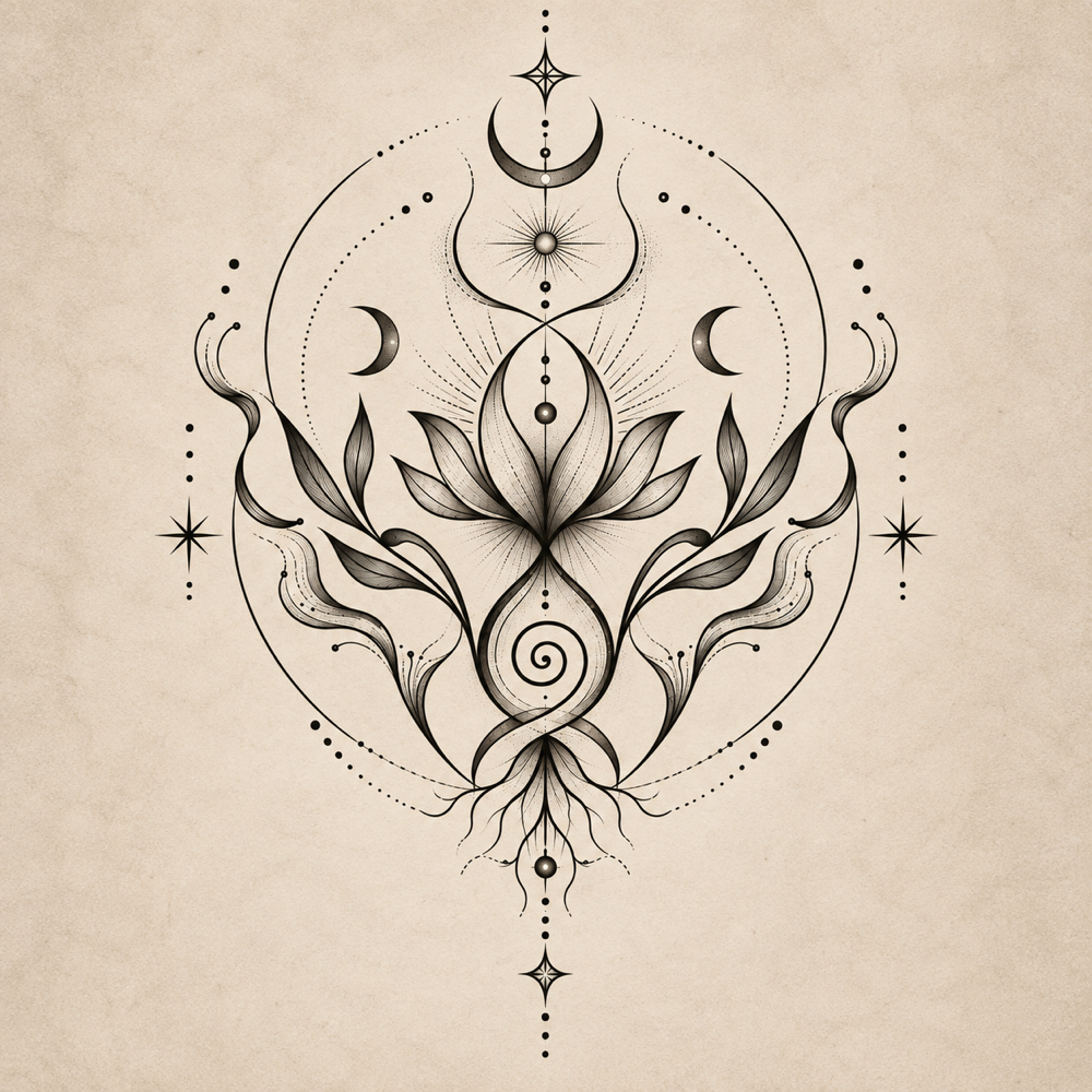 Single Tattoo Design at Lotus Path Tattoo Studio in El Cajon, CA