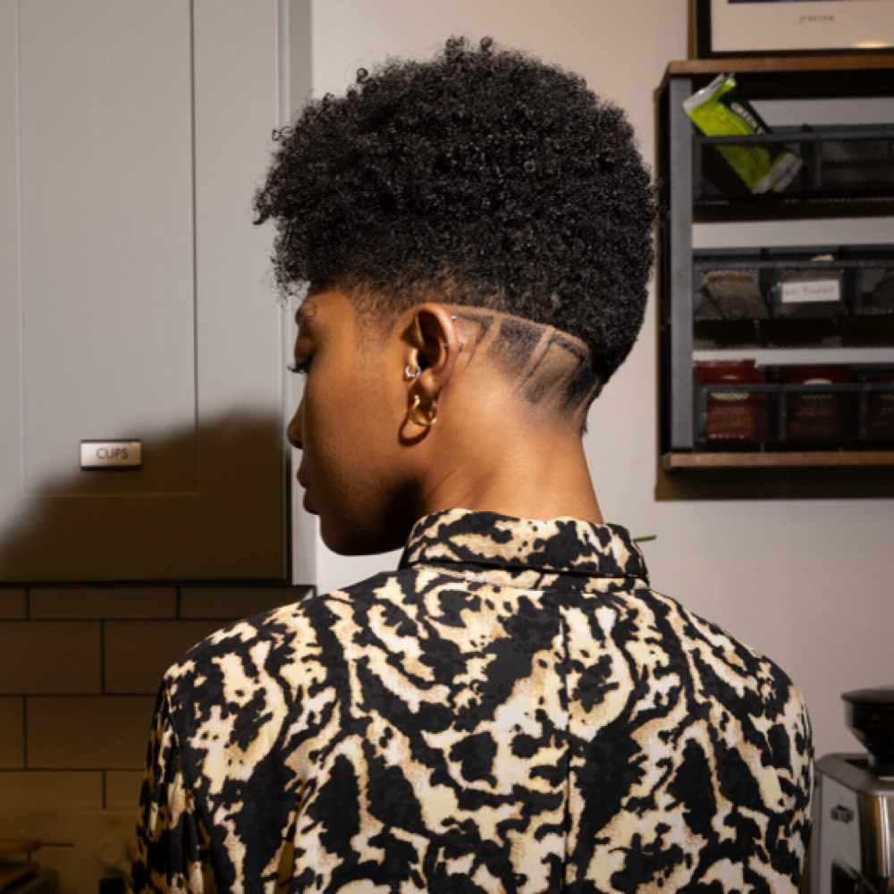 Woman’s Haircut at Main Attraction Unisex Salon in Phila, PA