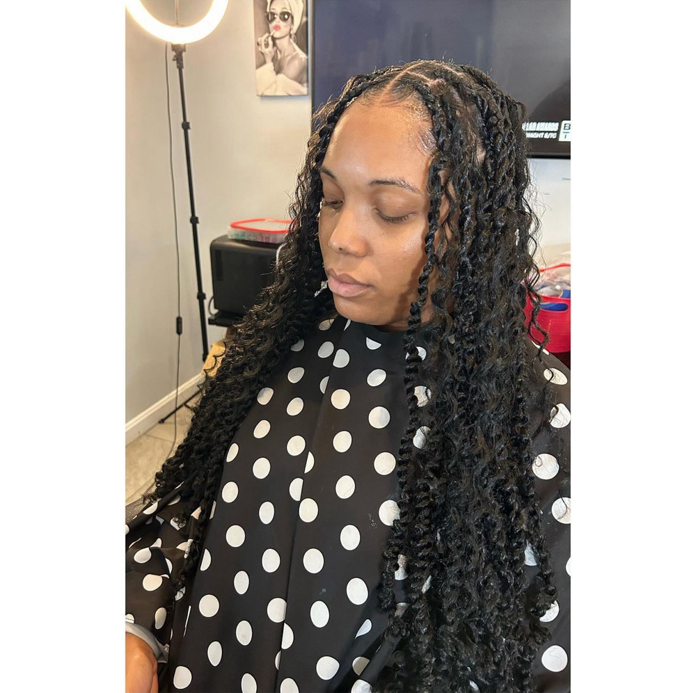 Boho Knotless Passion Twist - Long