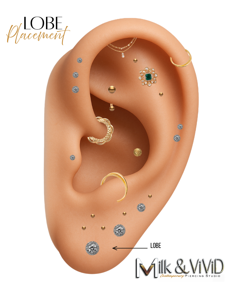 Single Lobe Piercing at MiLK & ViViD | Montrose in Montrose, CO