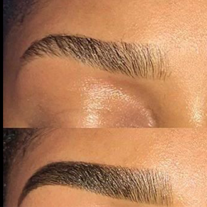Brow Tinting at The Luxe Style Bar in Gastonia, NC