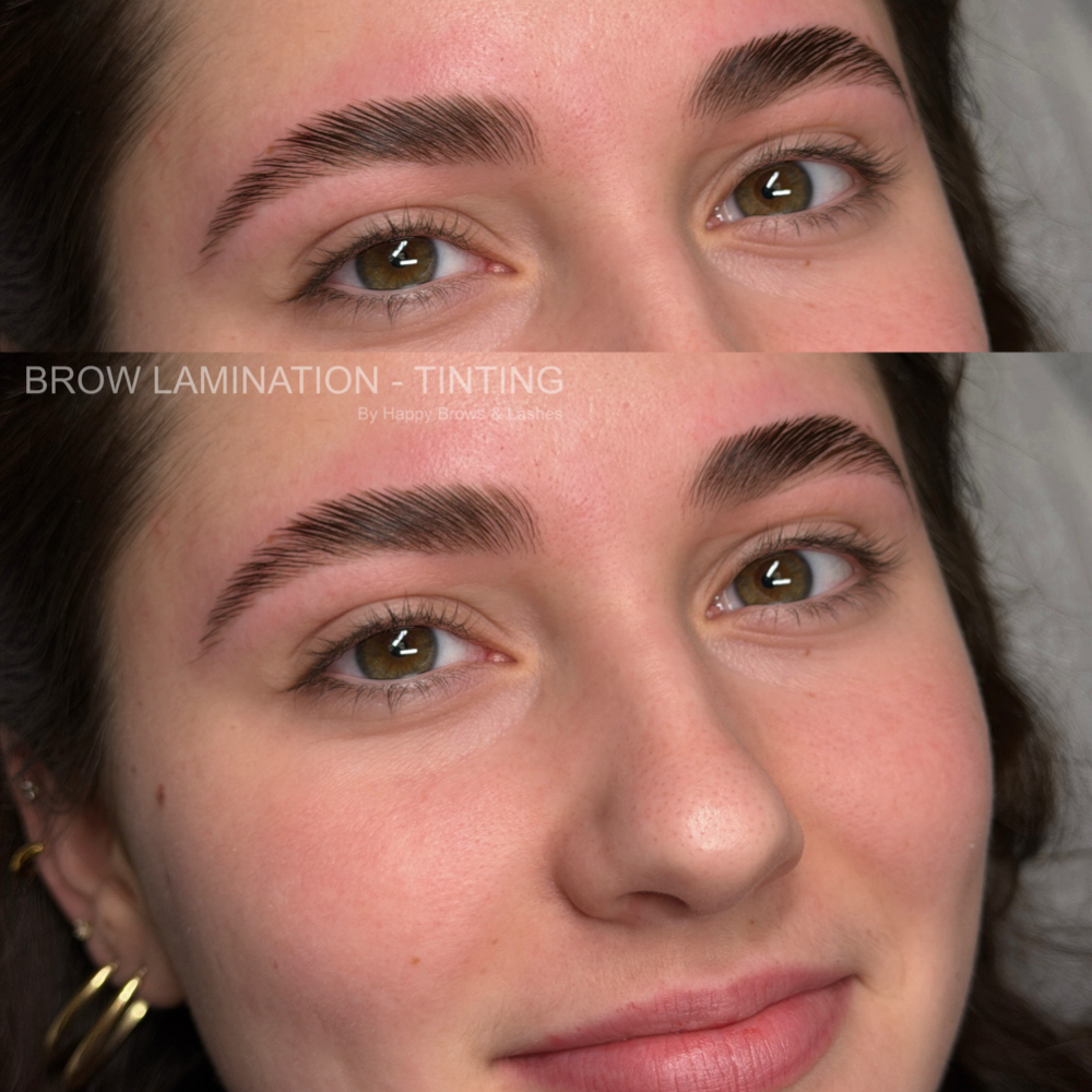 BROW LAMINATION + LIP WAX at Happy Brows & Lashes - AMARILLO EYEBROWS in Amarillo, TX