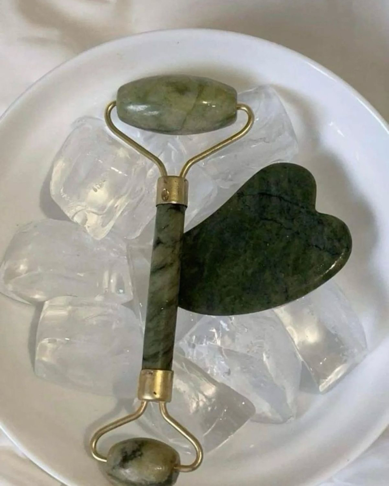 Jade Stone Facial Massage at Alexa Cook in New Castle, PA