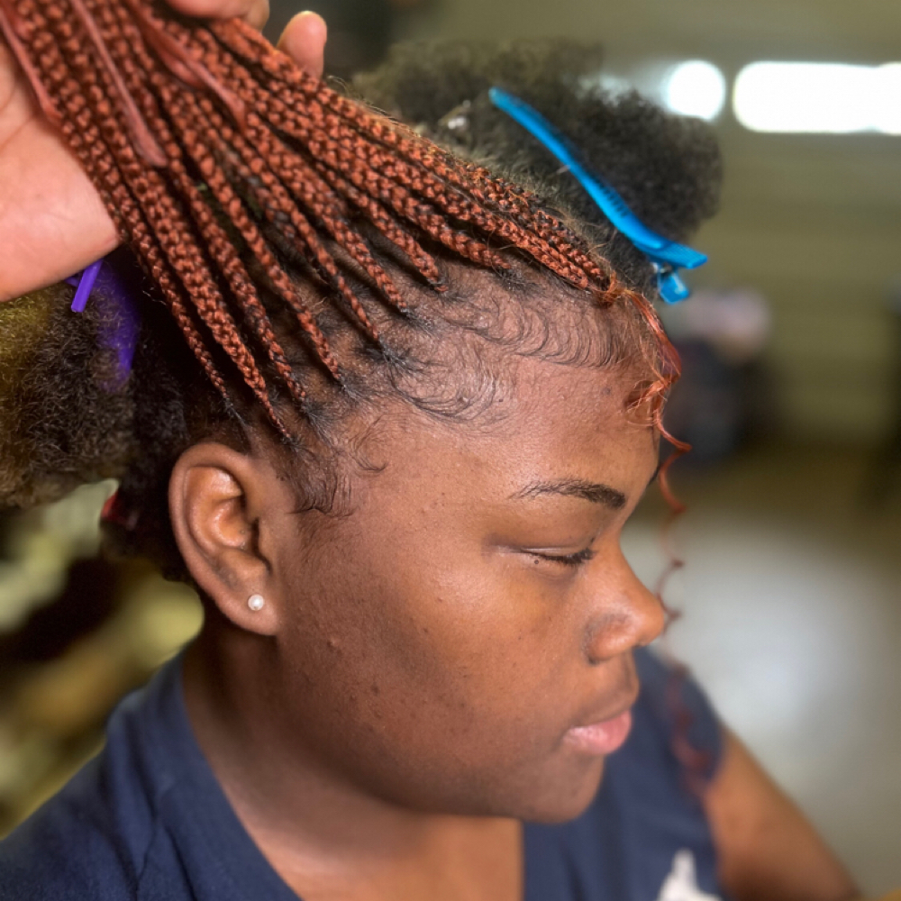 Xsmall knotless Braids at Dolled Up By Diamond LLC