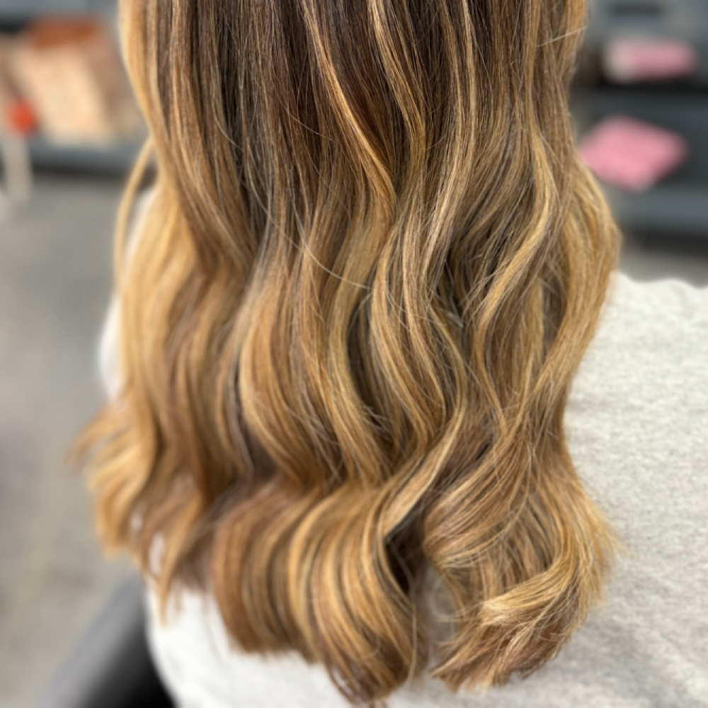 Ladies cut & Style at L+Co. Hair Studio in Newnan, GA