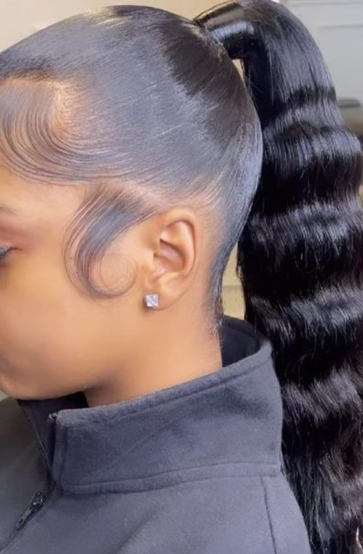Ponytails Style/glue/sew In