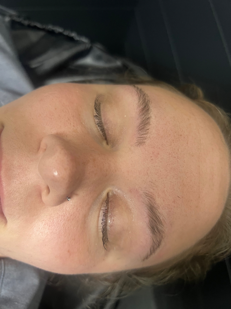 Eyebrow Lamination at 444esthetics in garden city, MI
