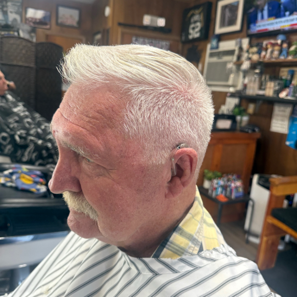 Senior 60+senior Haircut at Ruffini’s Barbershop in West Grove, PA
