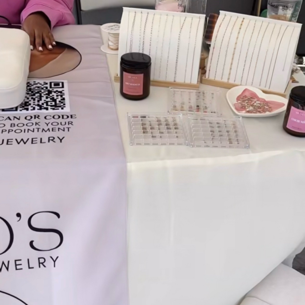 Permanent jewelry Private Event at Divino’s in Portland, OR