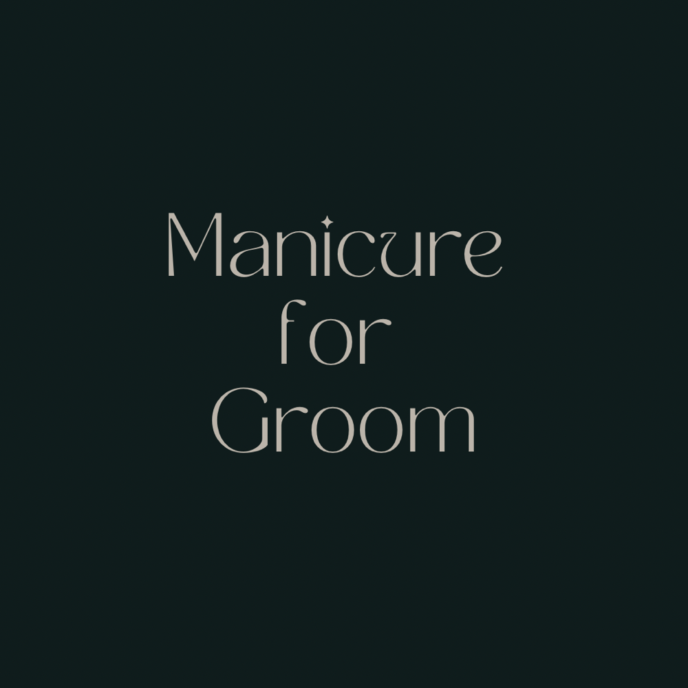 Manicure For Groom