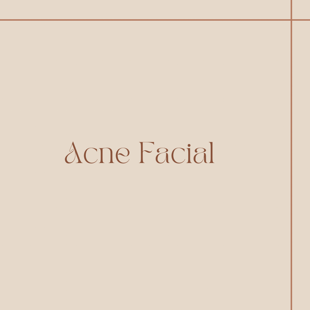 Acne Facial