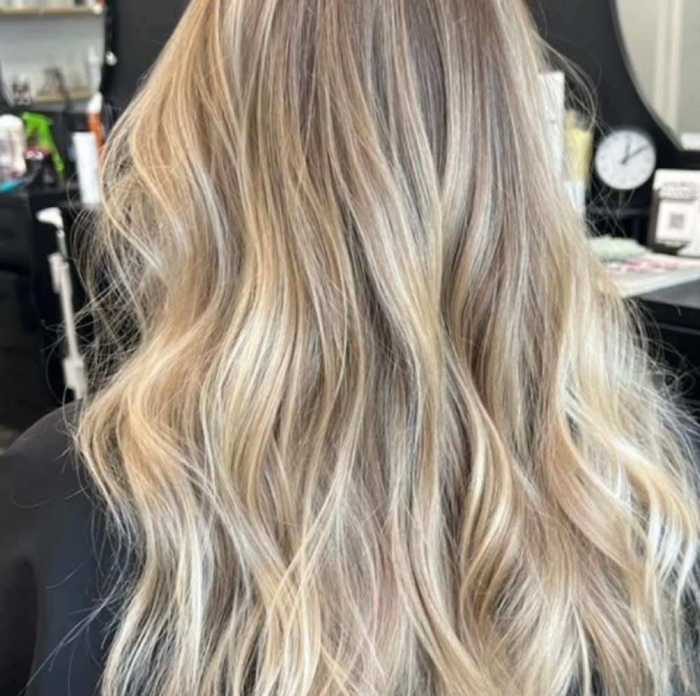 Partial Highlight at All Dolled Up Beauty Bar in Stephenville, TX