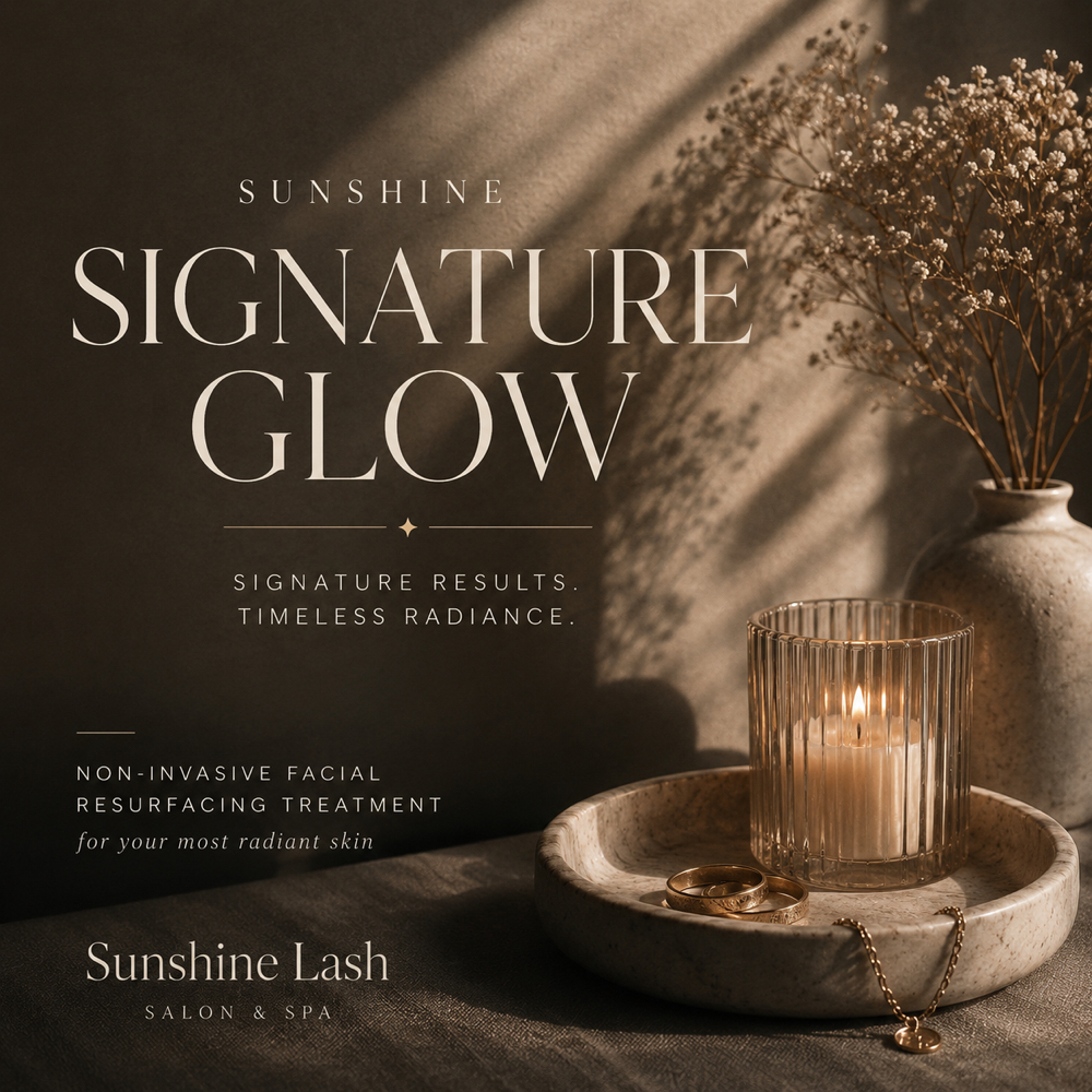 Signature Facial at Sunshine Lash Salon & Spa in Pasadena, MD