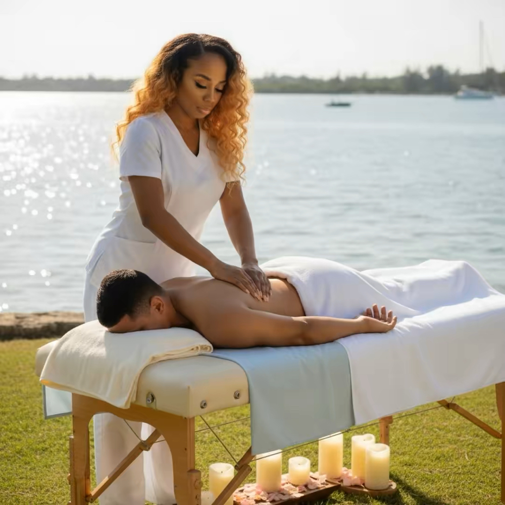 Hot Stone Massage at Kenyetta Mobile Massage in Alameda, CA