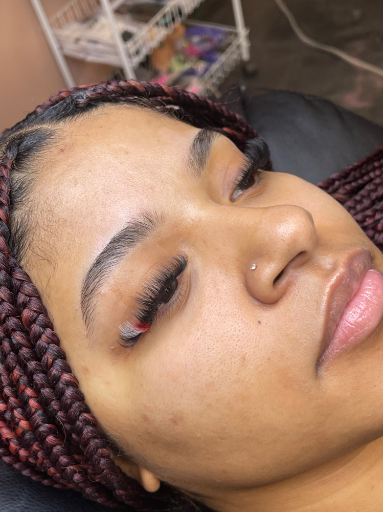 Colored Lashes Add On