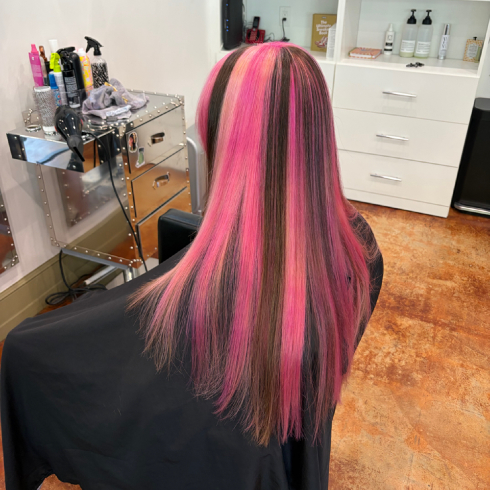 Chucky highlights w/ vivids at Taylor Mae in Delray Beach, FL