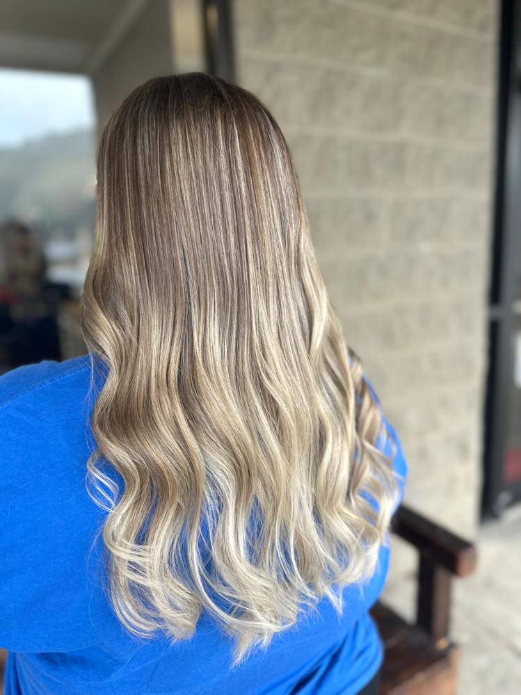 custom balayage at beauty by katlyn in pikeville, KY
