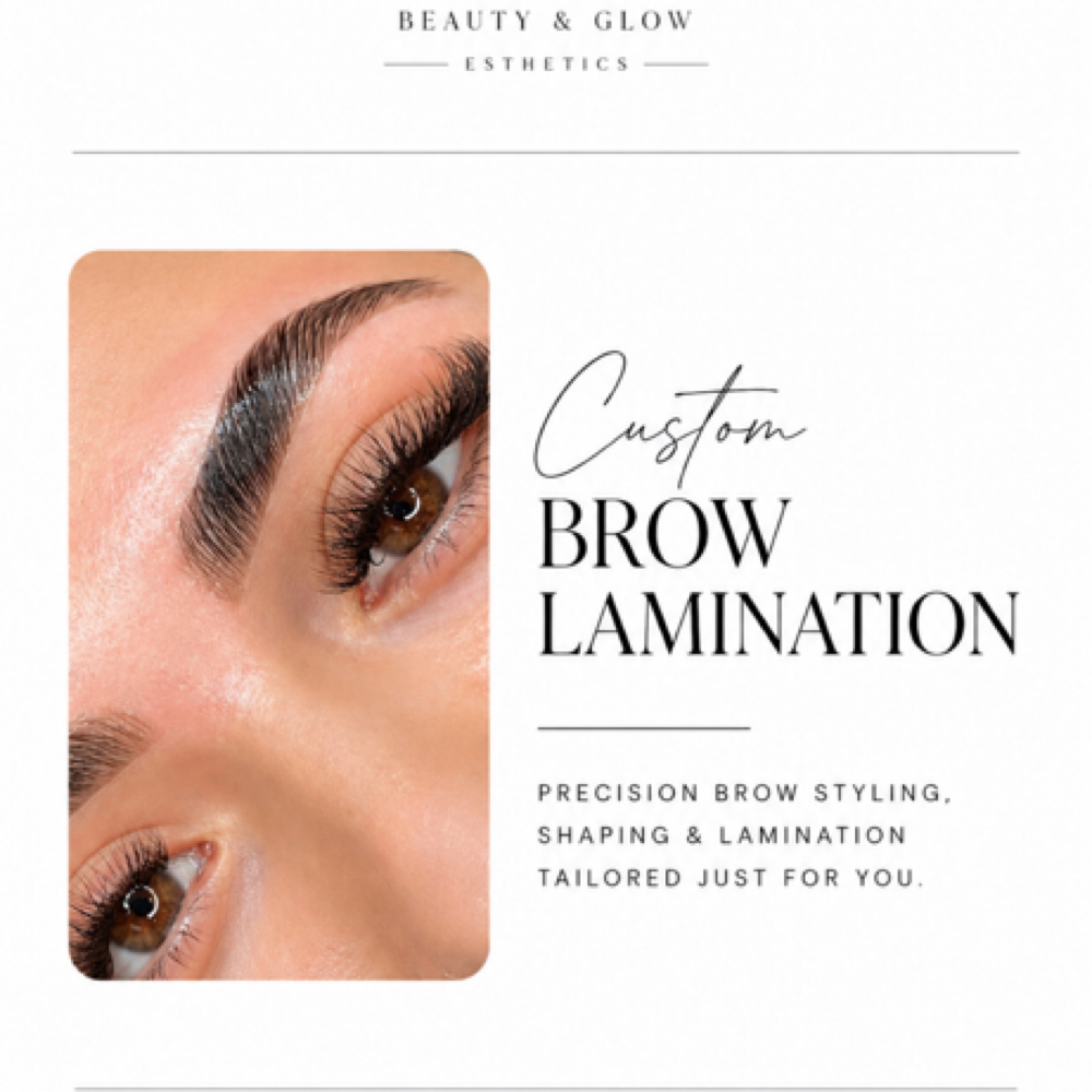 Eyebrows Custom Lamination at B&G by Tania Loiola in Celebration, FL