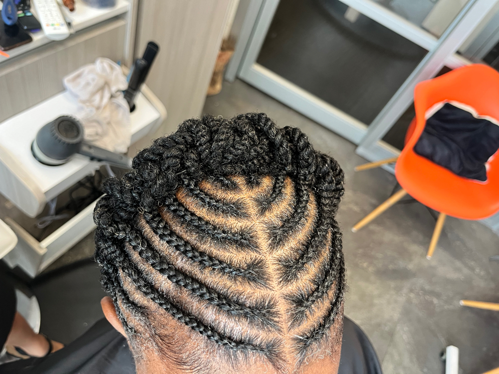 Cornrow/Flat Twist No Weave