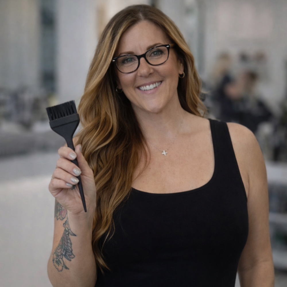 Root Touch-up at Kristin Young Hair Studio in Plymouth, MA