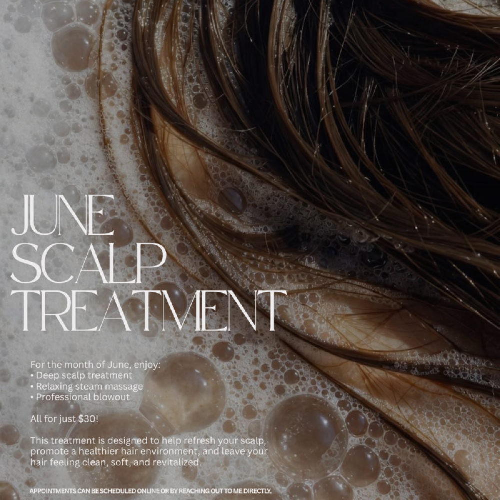 June Scalp Promo at Cowgirl Gloss Co. in Idaho Falls, ID