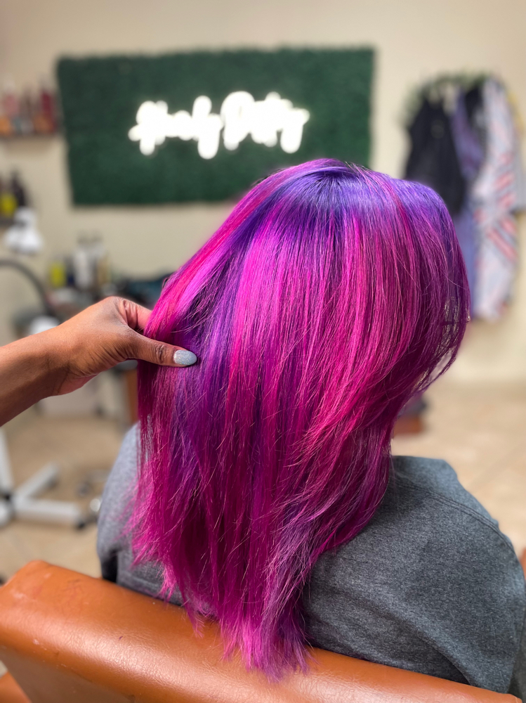 vivid color