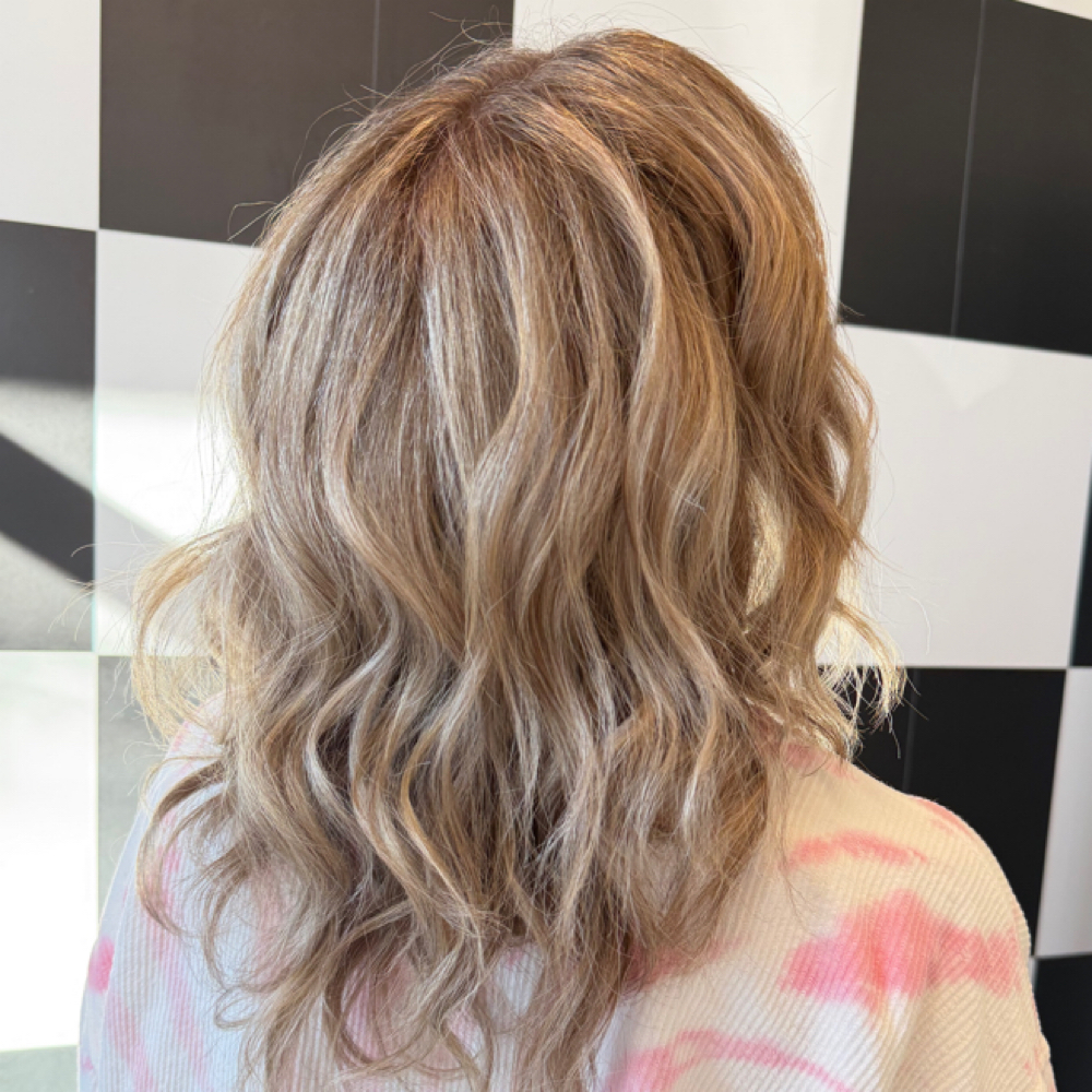 Full Highlight & Base Color at Bloom Salon in Glendale, AZ