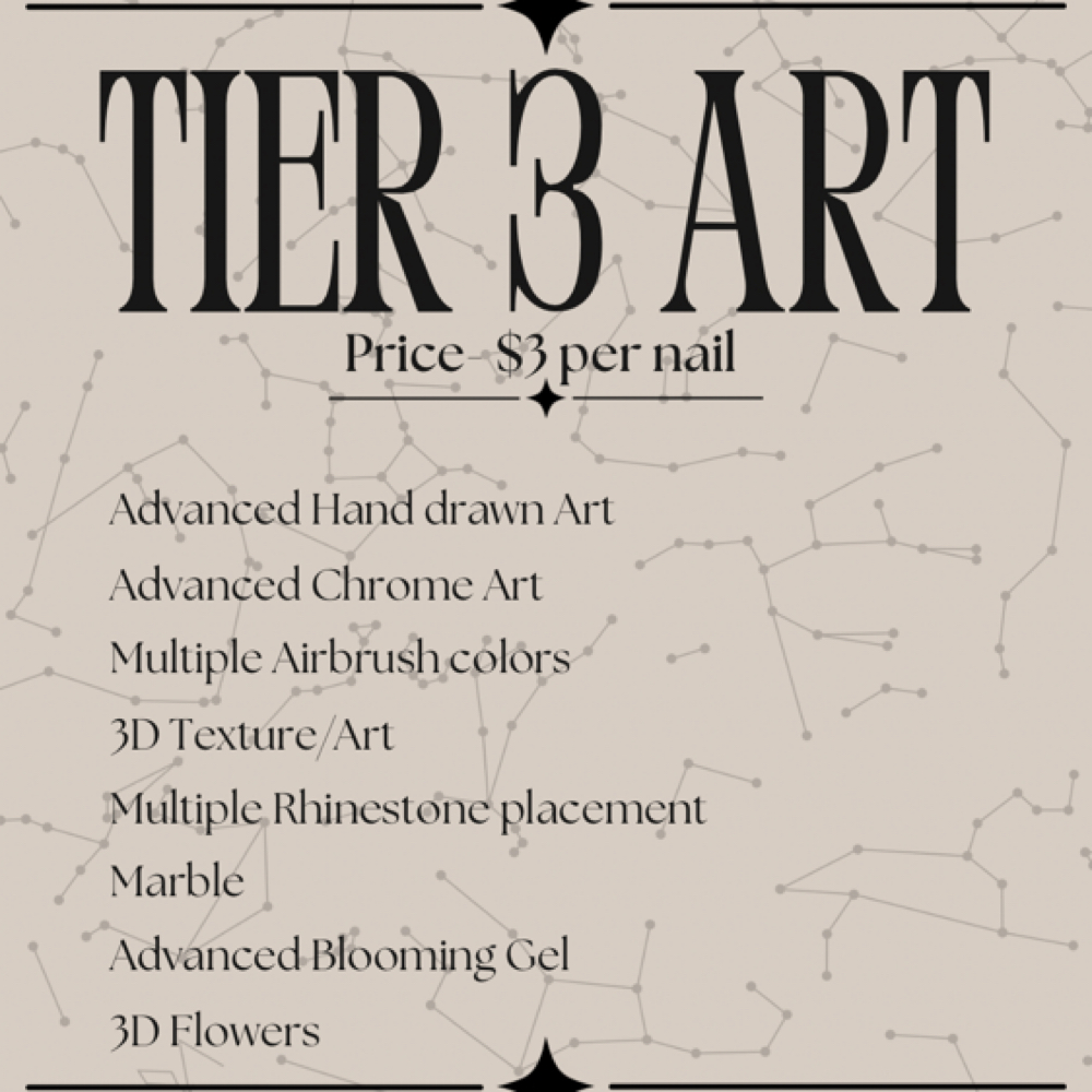 Tier 3 Nail Art at Stardust Esthetics in South Salt Lake, UT