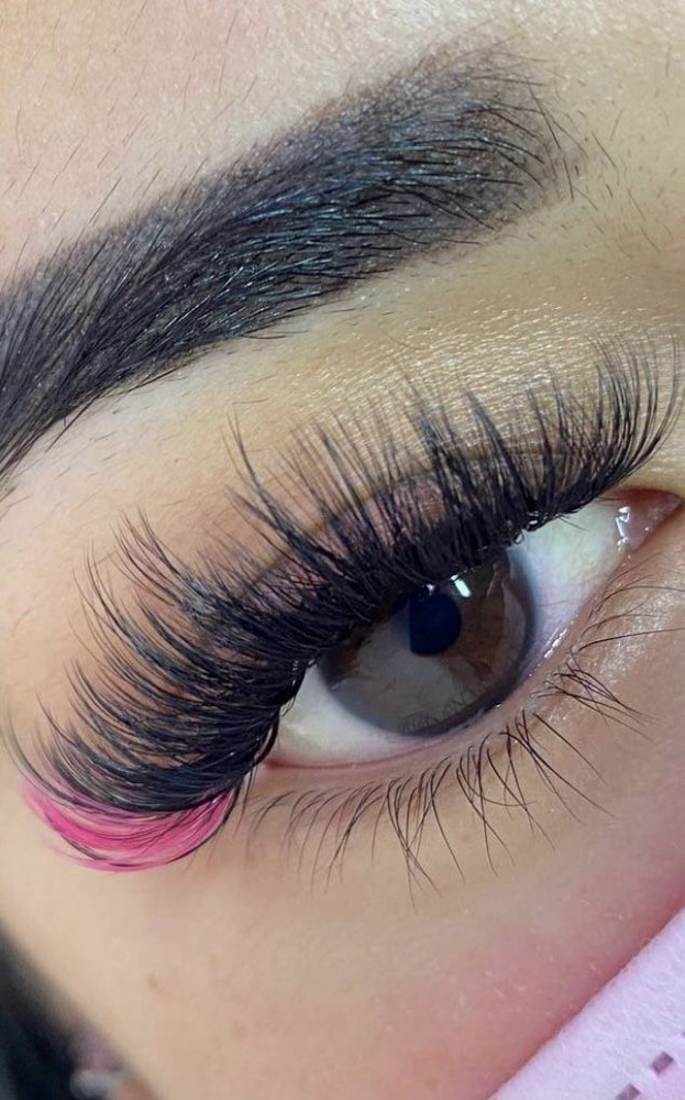 Colored Lashes at Dolled by Dalia in Cookeville, TN