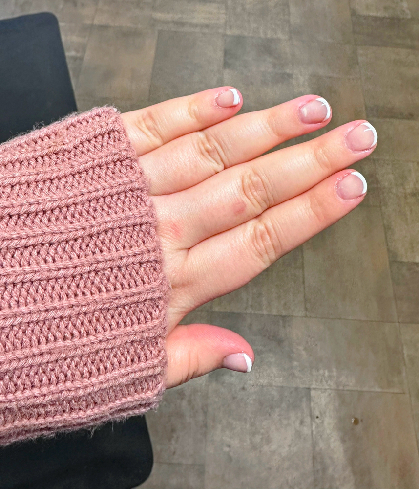 Builder gel fill-in (natural nails)
