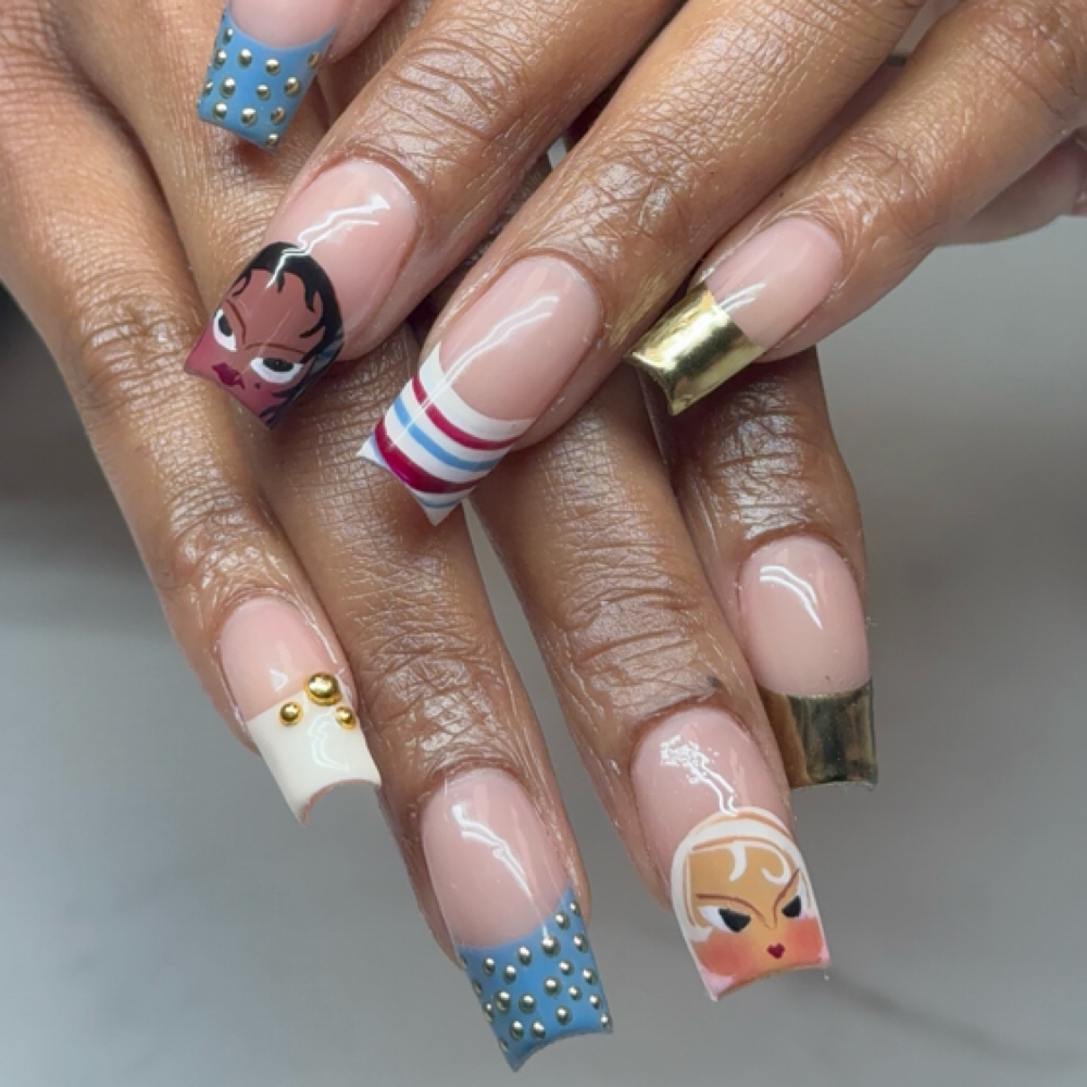 Gel X Extensions (Medium) at Lula’s Nail & Co. in Denver, CO