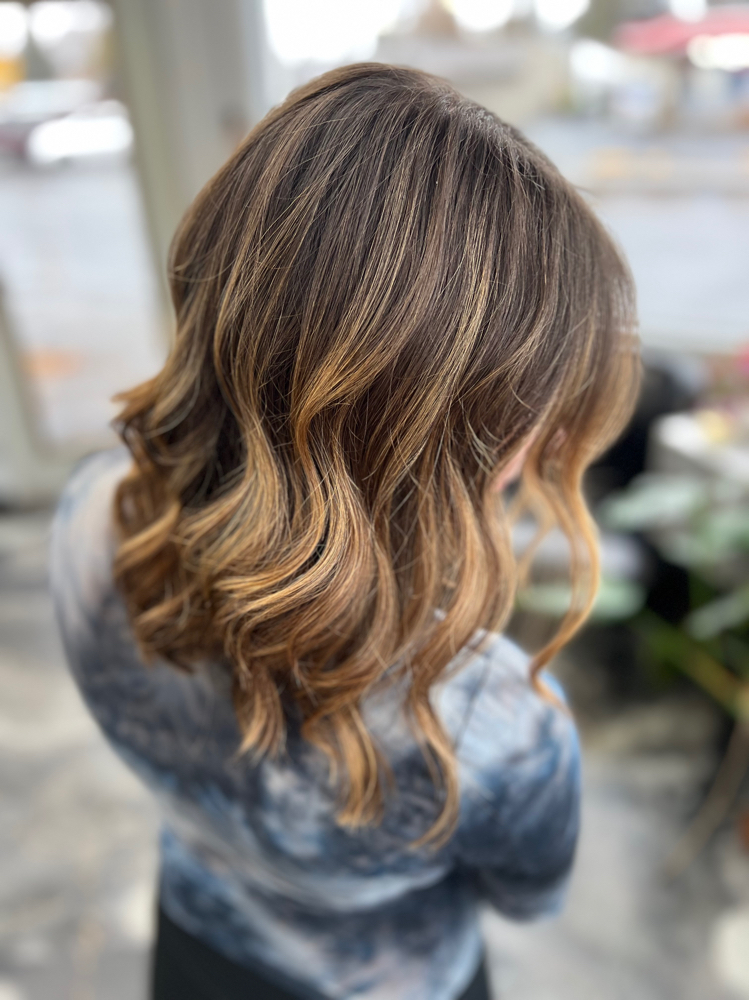 Dimensional Blonding at Monarch & Bird Hair Co. in Spokane Valley, WA