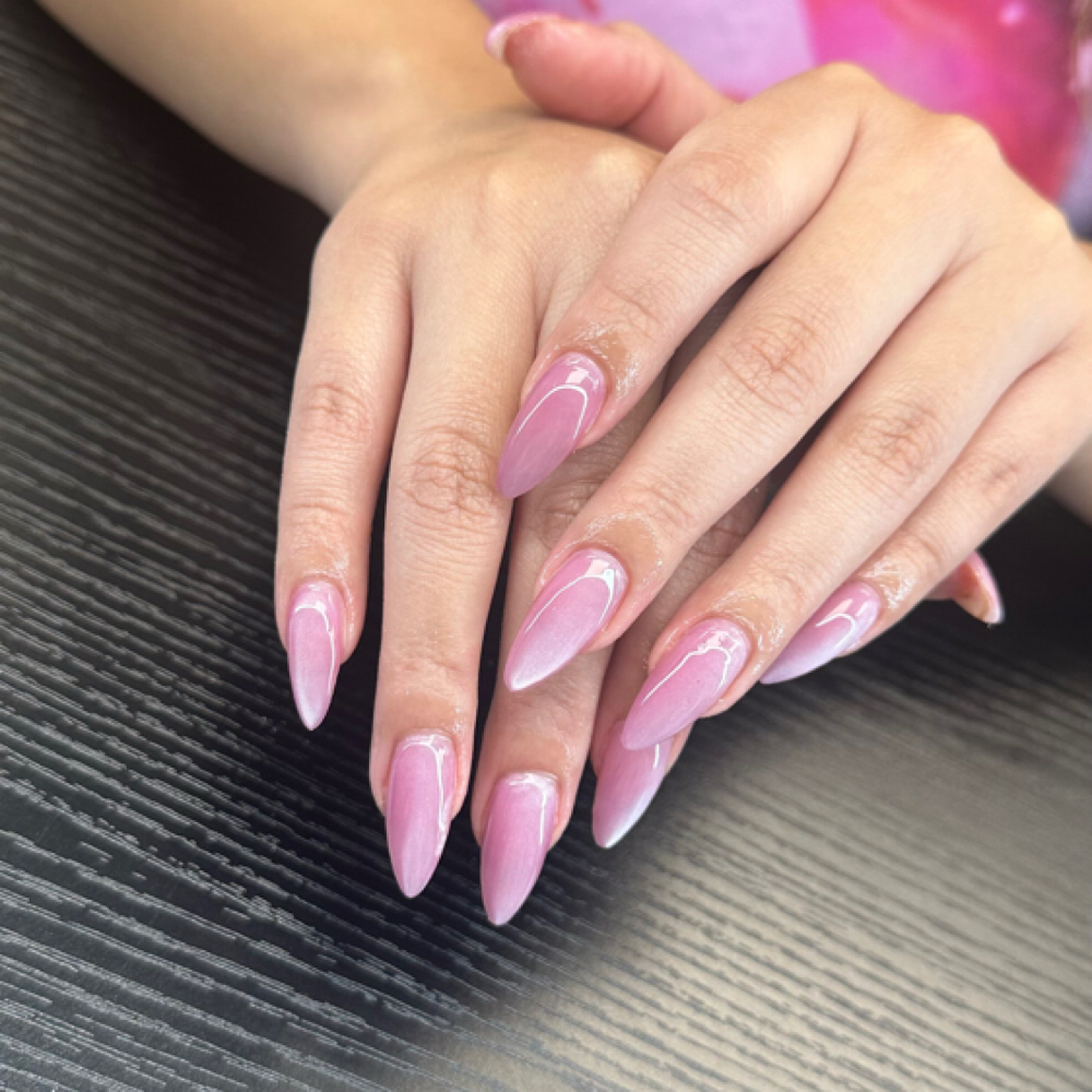 Gel-xAlmond/Stiletto tier One at Polished Perfection in Burleson, TX