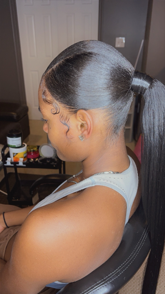 Sleek Ponytail