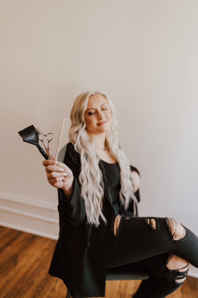 Shampoo, haircut, & style at Autumn Martin in Kernersville, NC
