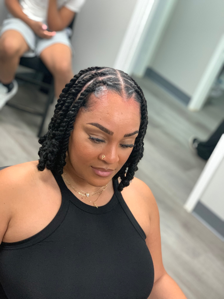 2 Strand Bob w/ hair at Loc’d By Deez Handz in North Little Rock, AR
