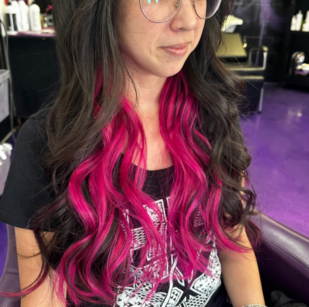 Underneath Vivids at Beautification By Alyssa in monterey, CA