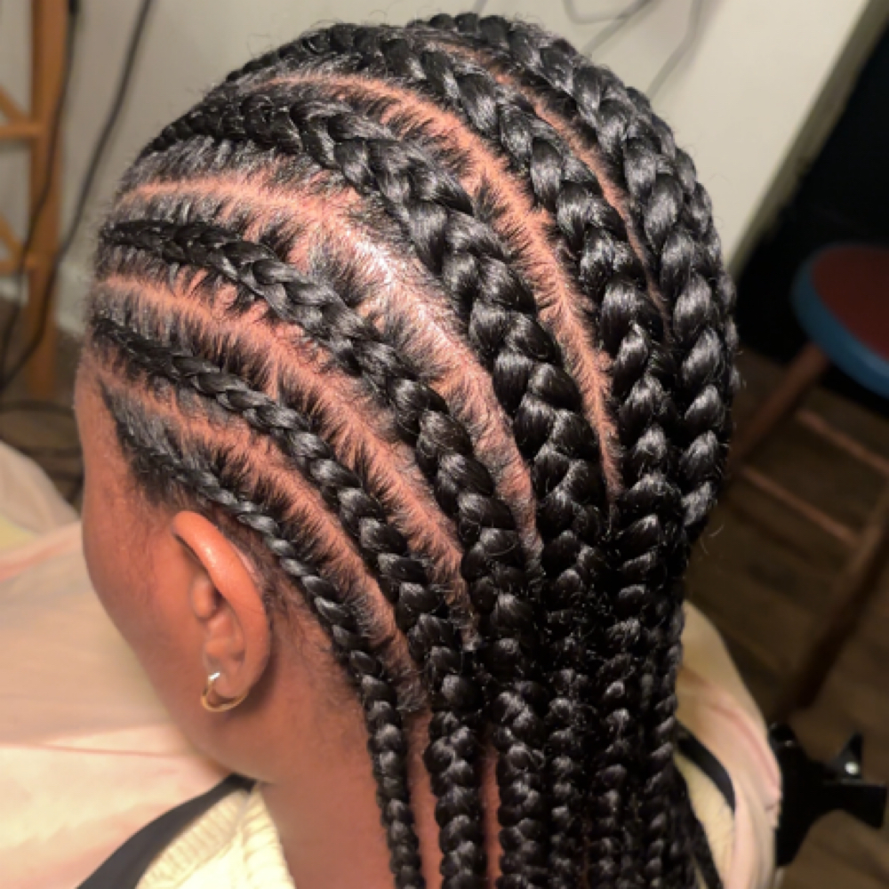 Cornrows at KayKreationz in Charlotte, NC