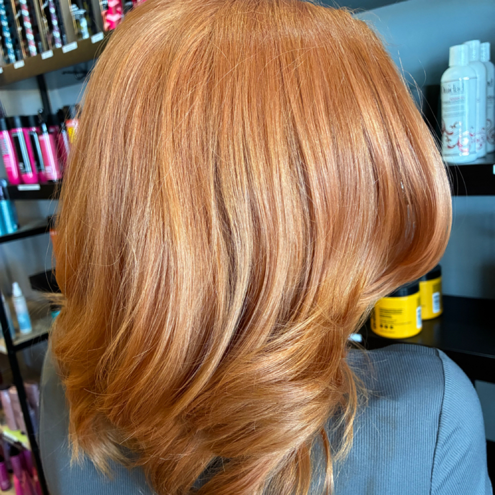 Haircut/blowdry at Kelly Earick @Four Petals in Dayton, OH