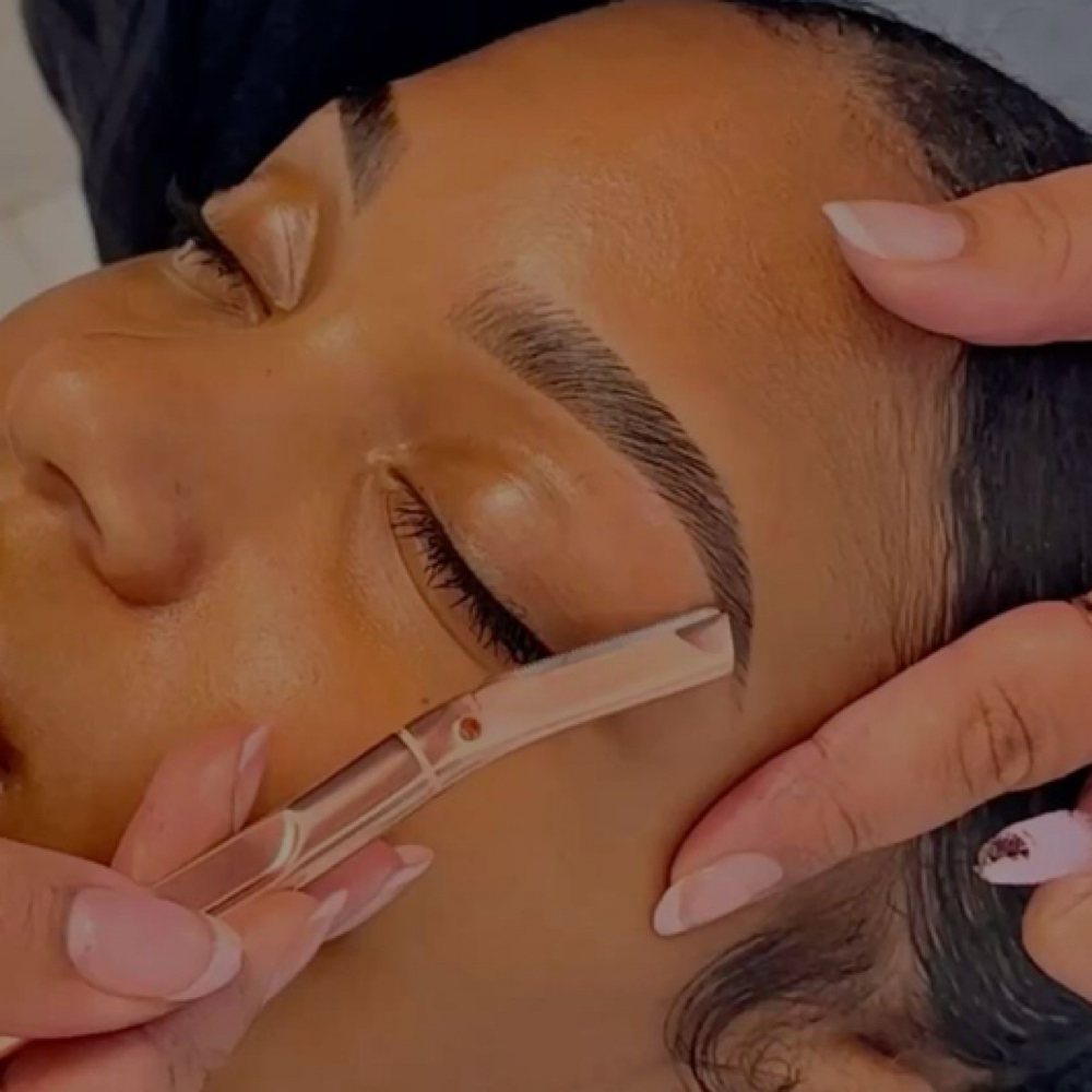 Brow tint + wax at Skintherapyhtx in Houston, TX