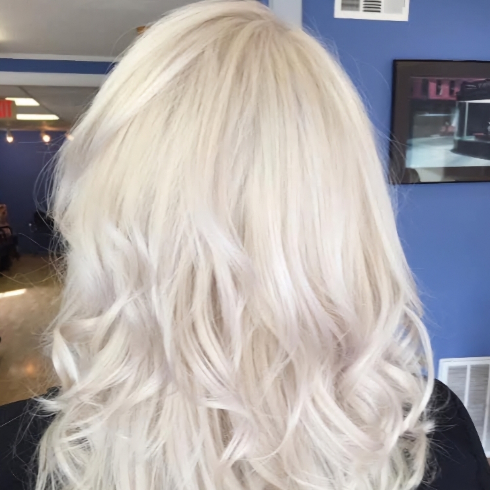 Bleach & Tone- All Over at Hair by Jonelle Nieland in Manteno, IL
