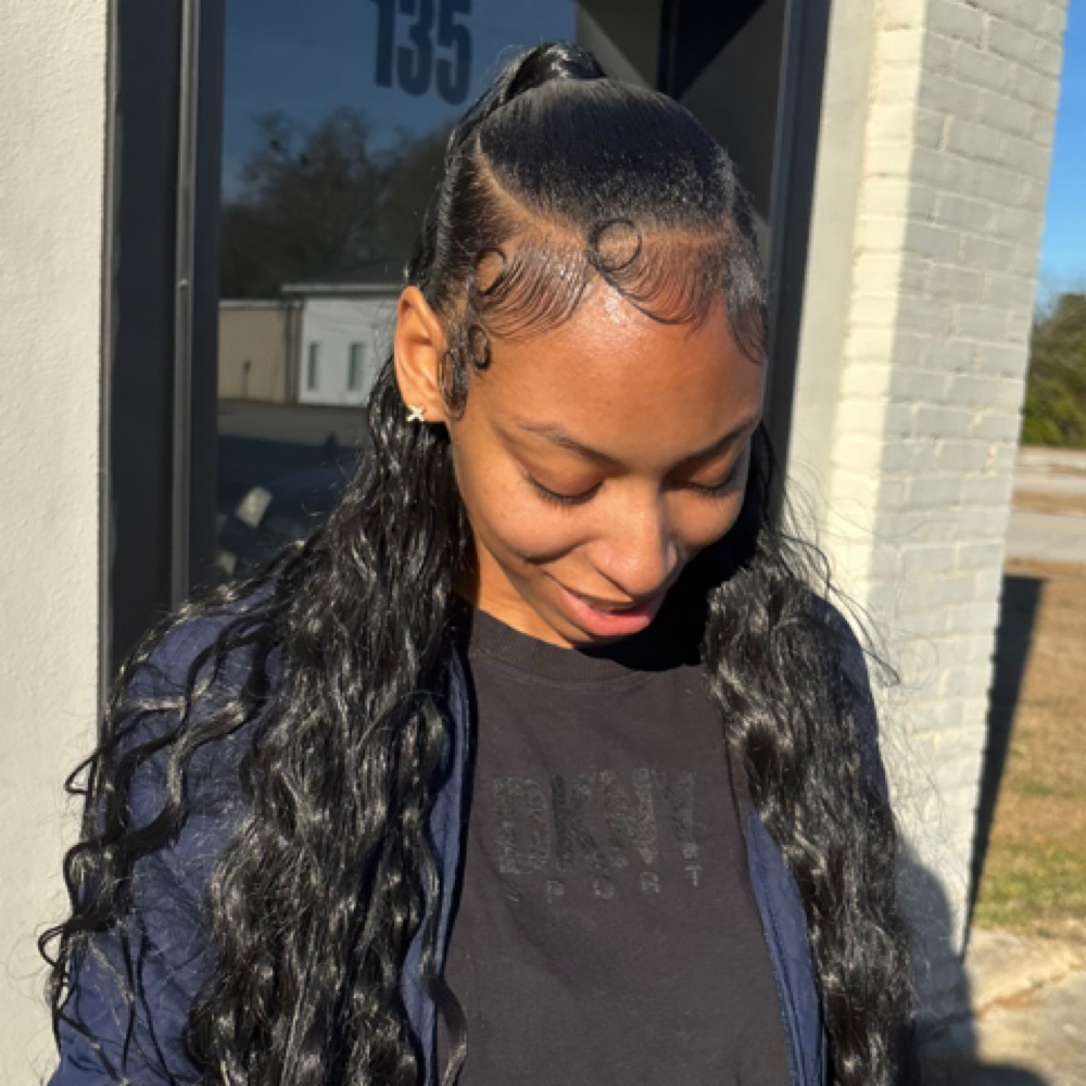 3part Half Up/half Down at TopTier Styles in South, SC