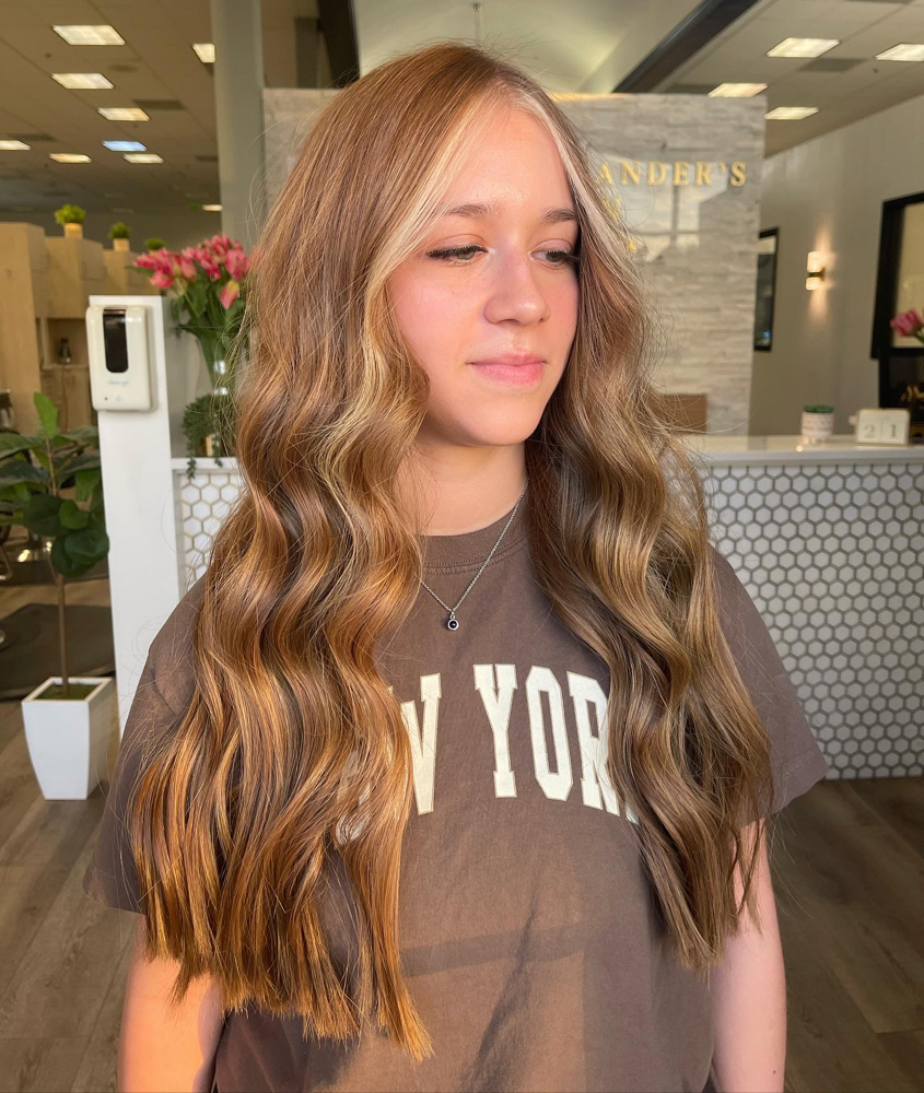 Face Framing Highlights